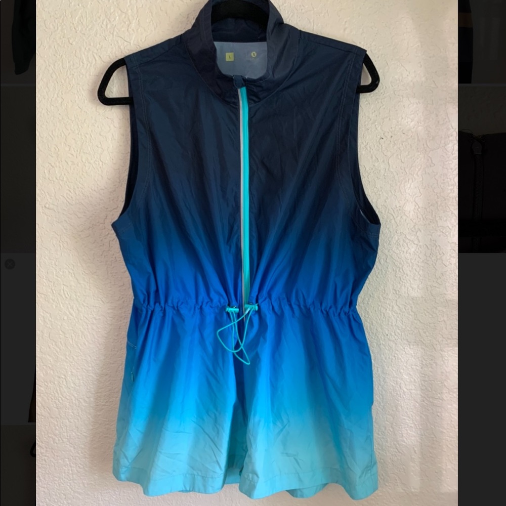 Xersion Ombré Aqua Women’s Large Vest